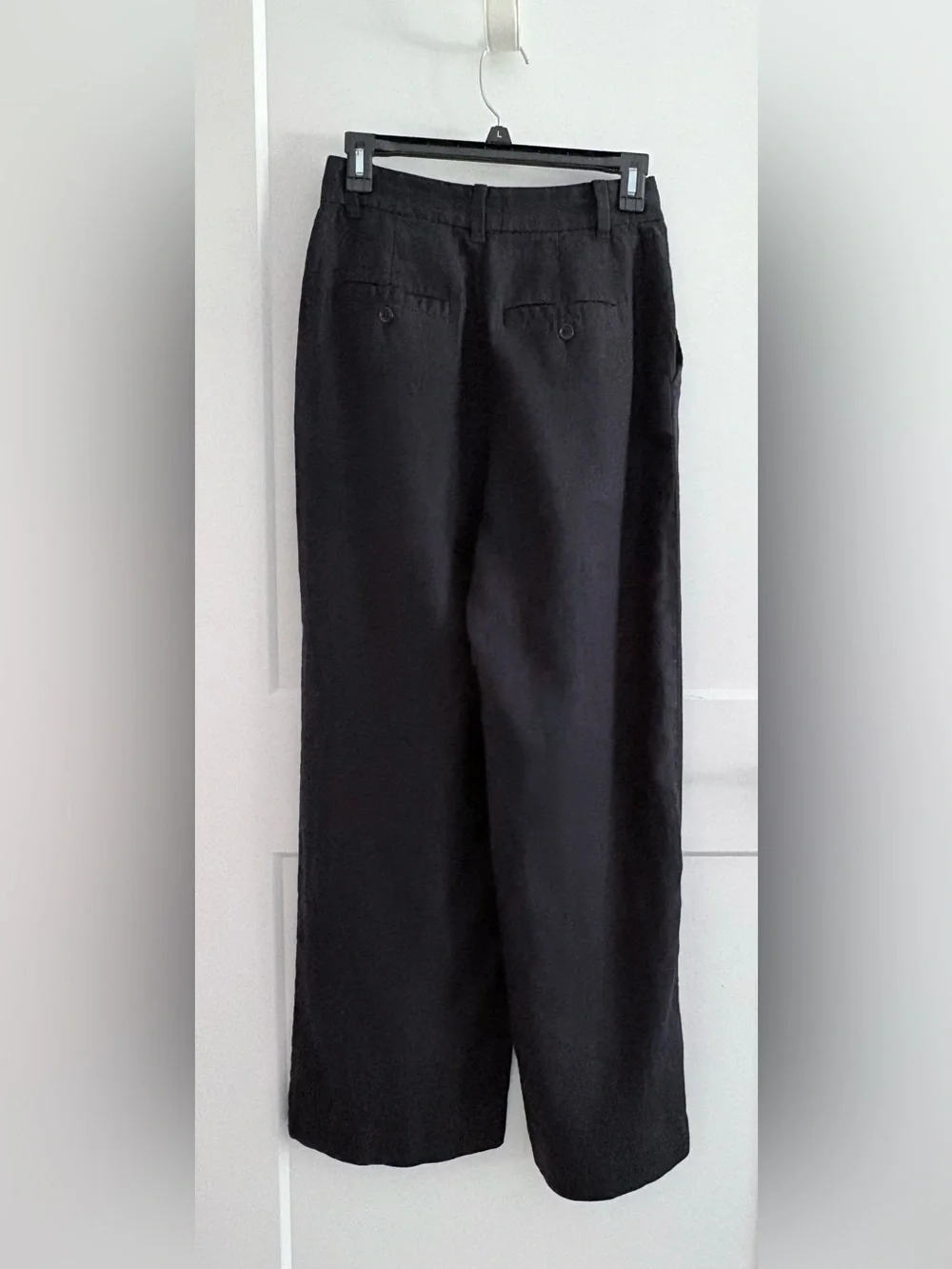 Madewell Harlow Wide Leg Trousers 100% Linen